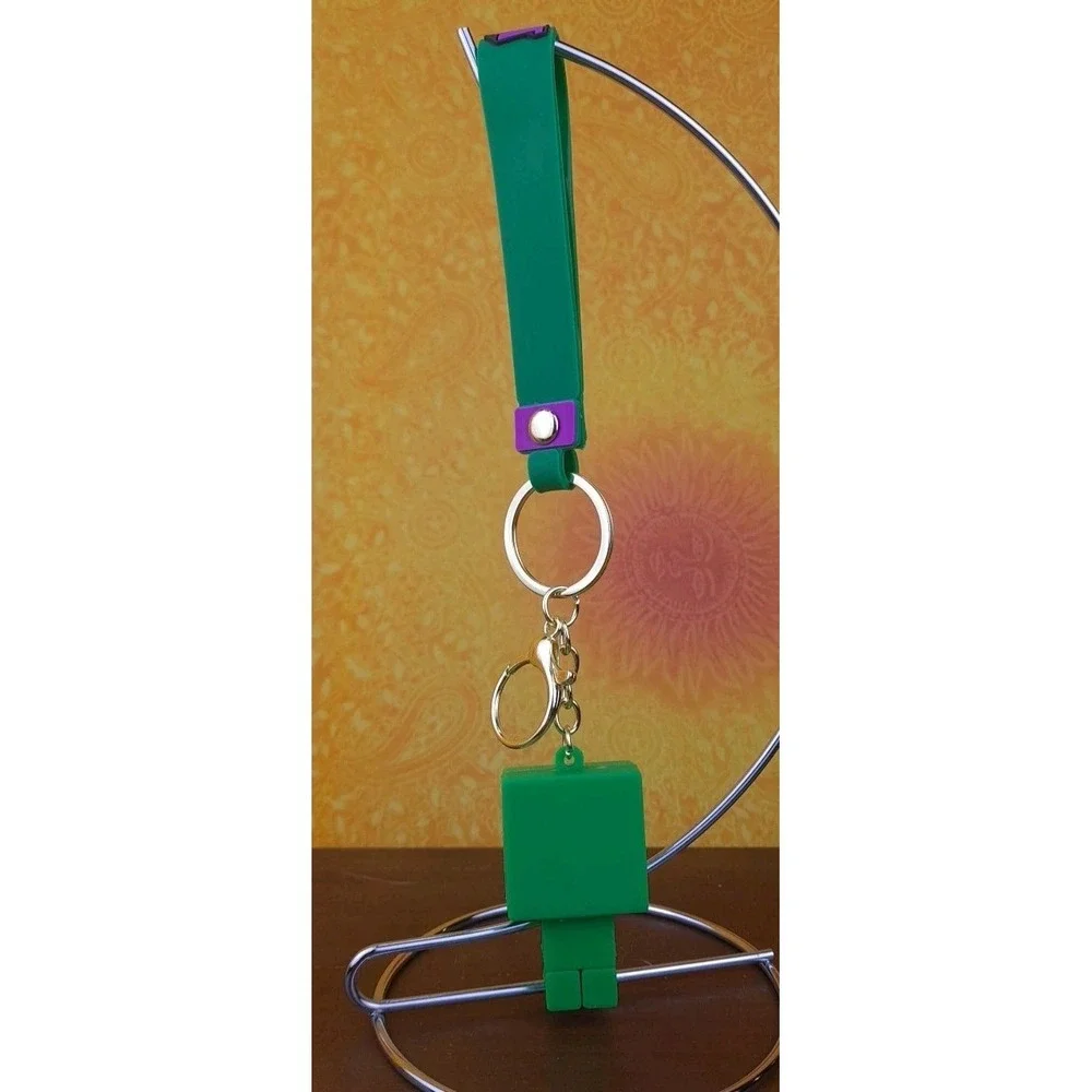 Creeper 3D PVC‎ Minecraft Figure Keychain Backpack Wristlet